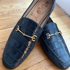Sam Edelman Loraine Bit Loafer in Pacific Navy